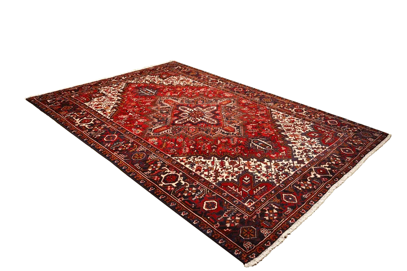 Mehrewan · Handgeknüpft – Rot, 294x207 cm