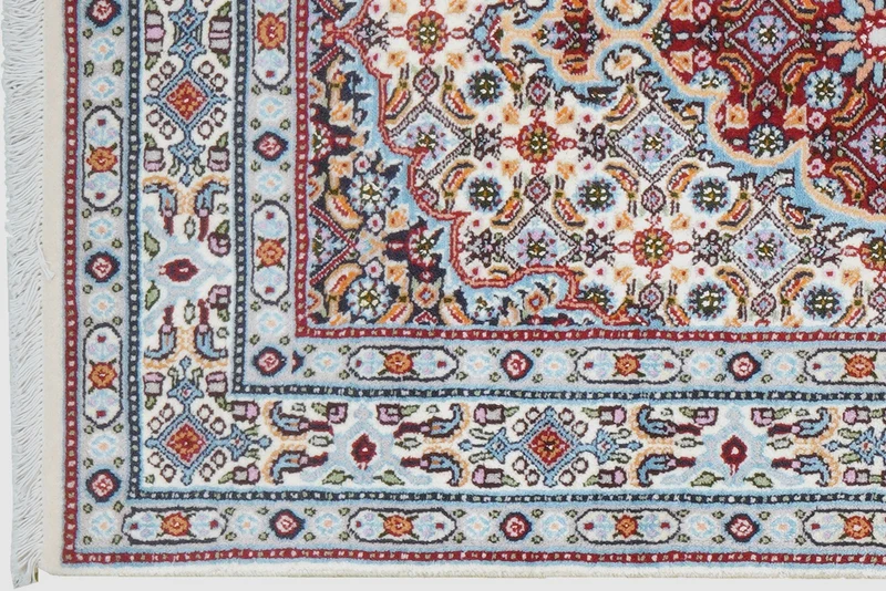 Moud Mahi · Handgeknüpft – Beige, 115x74 cm