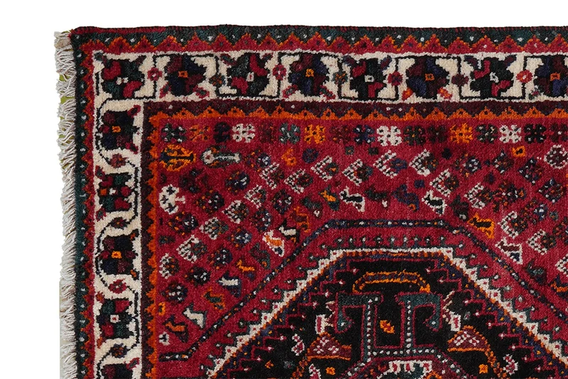 Shiraz · Handgeknüpft – Rot, 153x105 cm