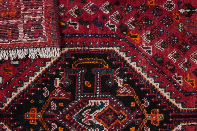 Shiraz · Handgeknüpft – Rot, 153x105 cm