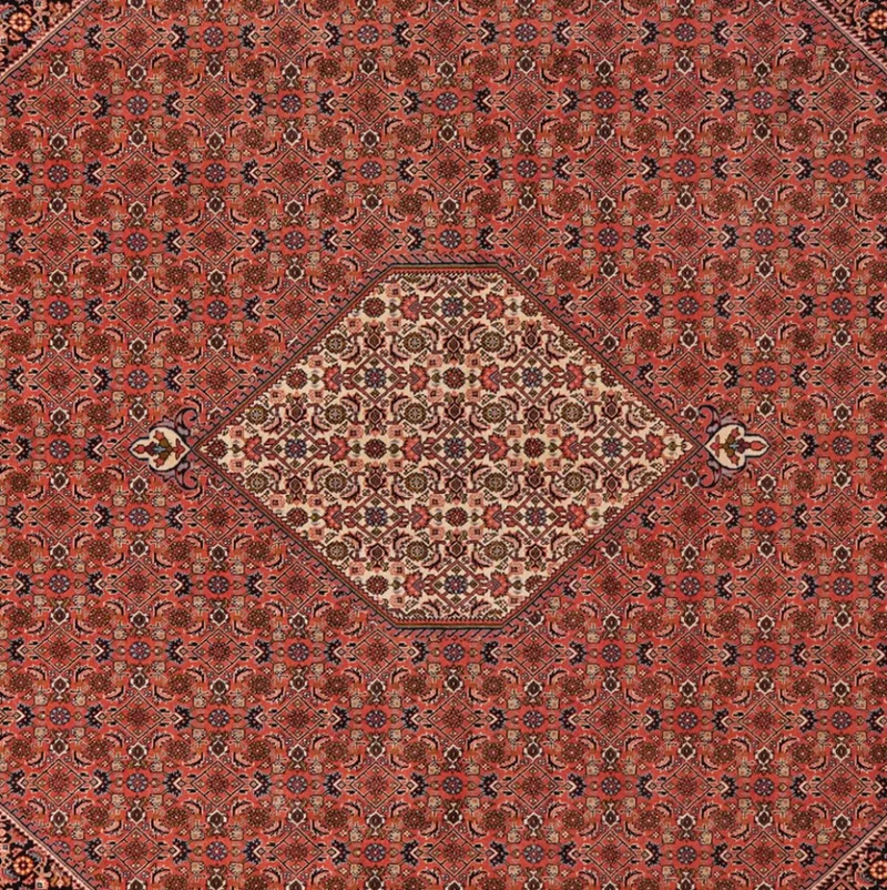 Bidjar Zandjan · Handgeknüpft – Rot, 393x298 cm