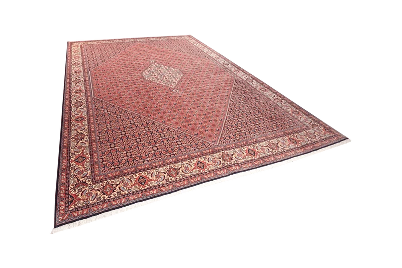 Bidjar Zandjan · Handgeknüpft – Rot, 393x298 cm