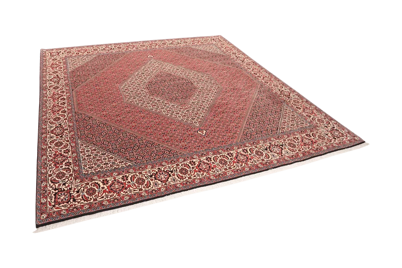 Bidjar Bookan · Handgeknüpft – Rot, 256x249 cm