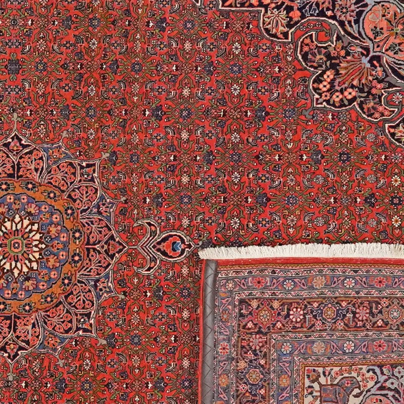 Bidjar · Handgeknüpft – Rot, 313x212 cm