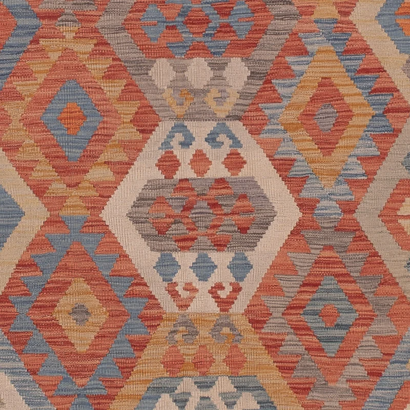 Kelim Maimene Teppich 257x348cm - mehrfarbig