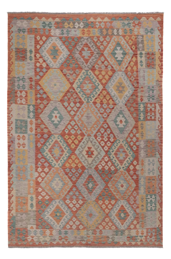 Kelim Maimene Teppich 200x300cm - mehrfarbig
