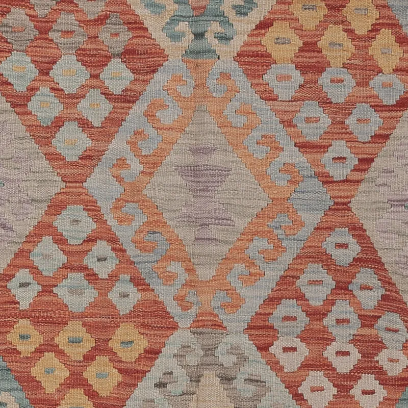 Kelim Maimene Teppich 200x300cm - mehrfarbig