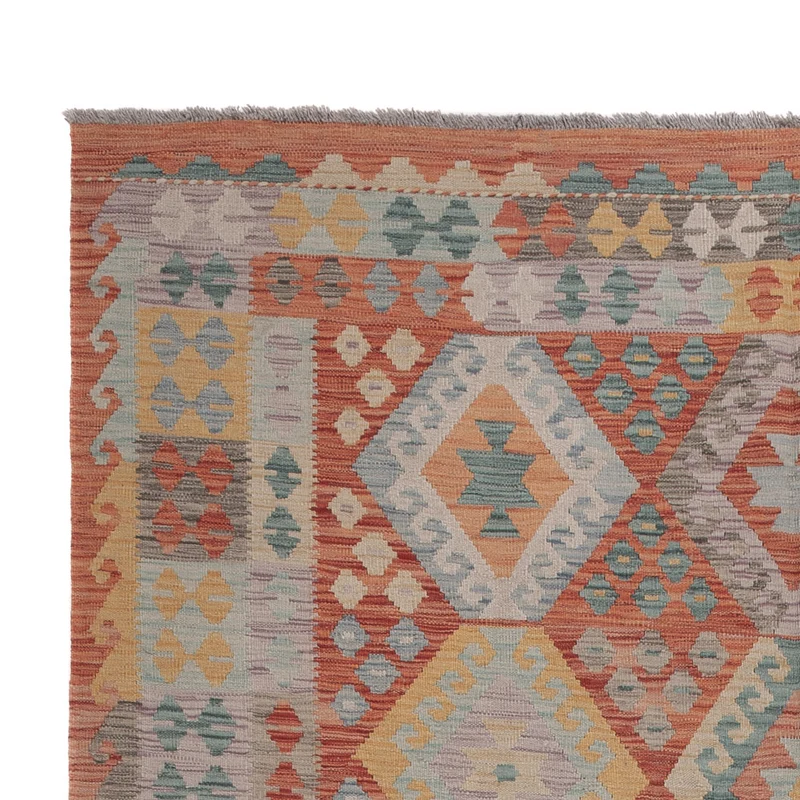 Kelim Maimene Teppich 200x300cm - mehrfarbig