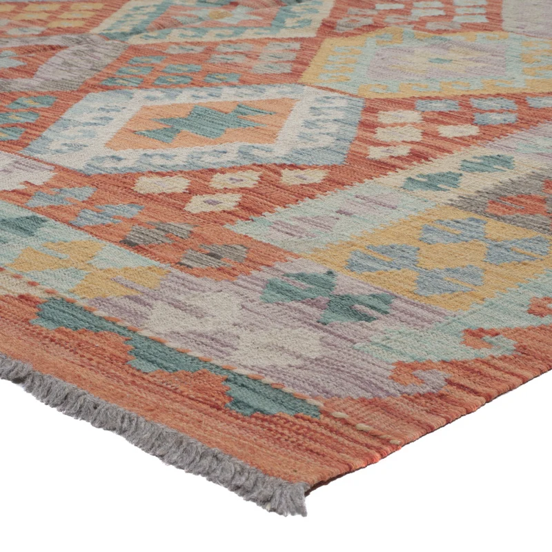 Kelim Maimene Teppich 200x300cm - mehrfarbig