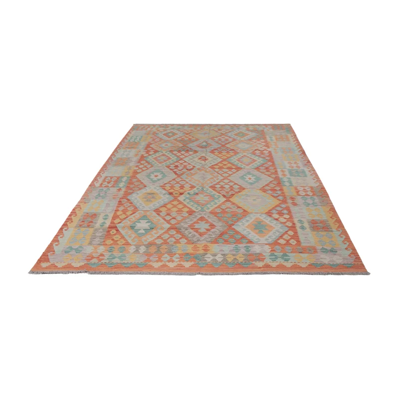 Kelim Maimene Teppich 200x300cm - mehrfarbig