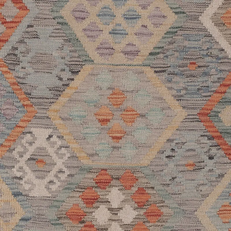 Kelim Maimene Teppich 203x288cm - mehrfarbig