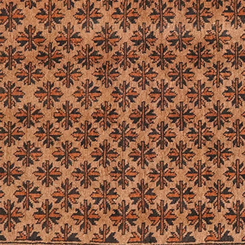 Belutch · Handgeknüpft – Braun, 101x97 cm