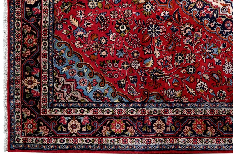 Mehreban · Handgeknüpft – Rot, 310x208 cm