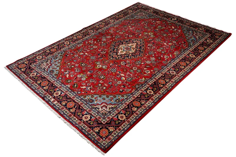 Mehreban · Handgeknüpft – Rot, 310x208 cm