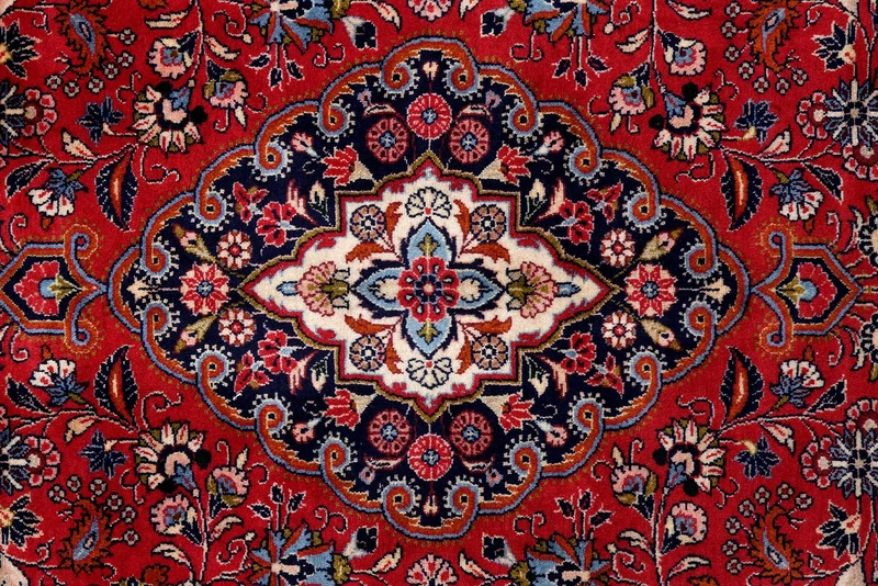 Mehreban · Handgeknüpft – Rot, 310x208 cm