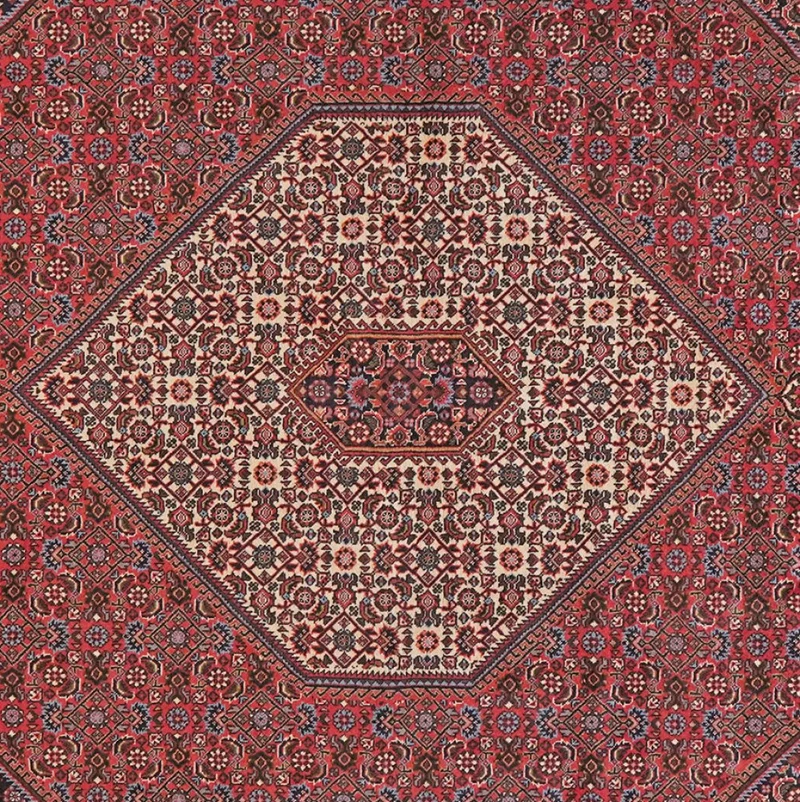 Bidjar Zandjan · Handgeknüpft – Rot, 309x200 cm