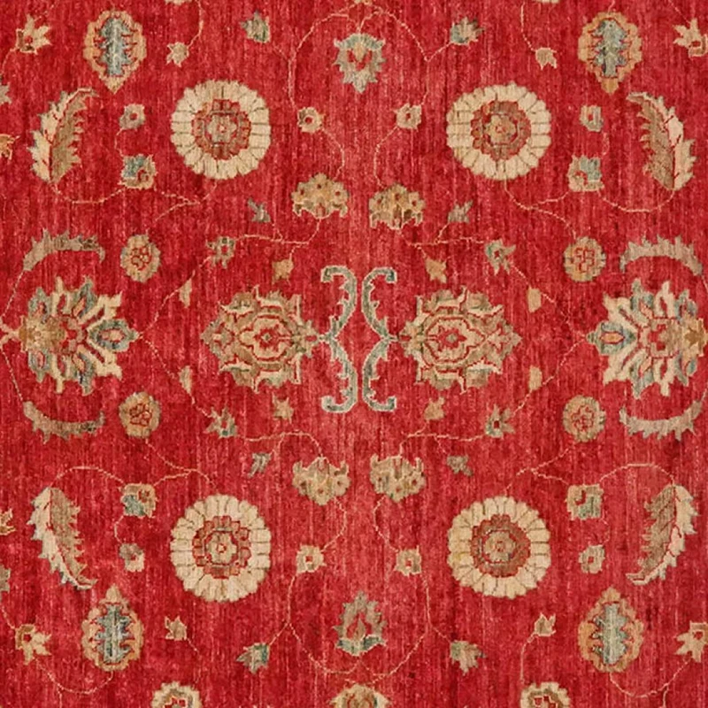 Ziegler · Handgeknüpft – Rot, 269x196 cm