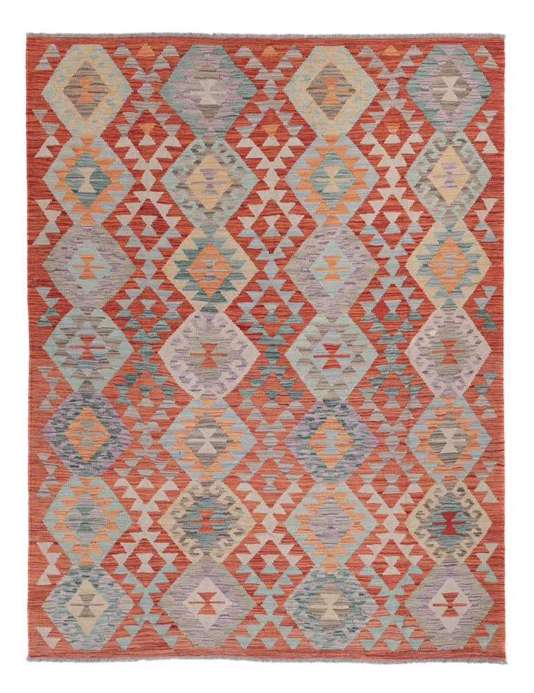Kelim Maimene Teppich 180x236cm - mehrfarbig