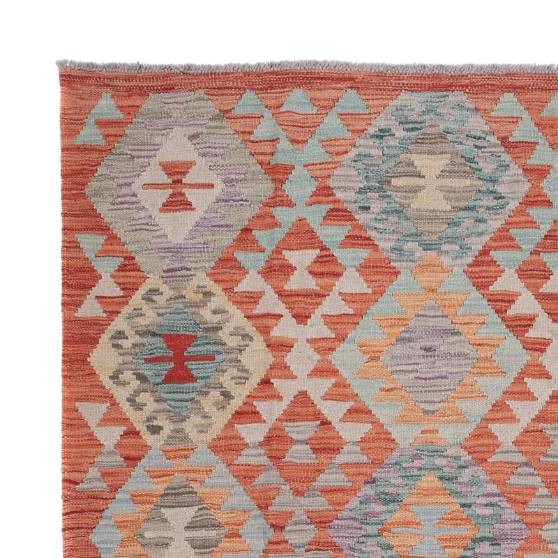 Kelim Maimene Teppich 180x236cm - mehrfarbig