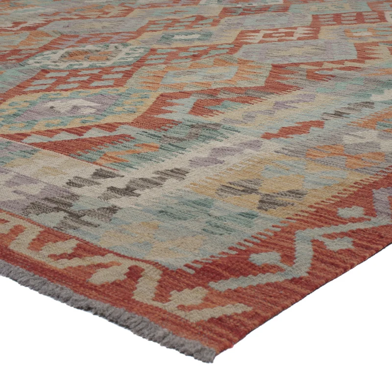 Kelim Maimene Teppich 208x300cm - mehrfarbig