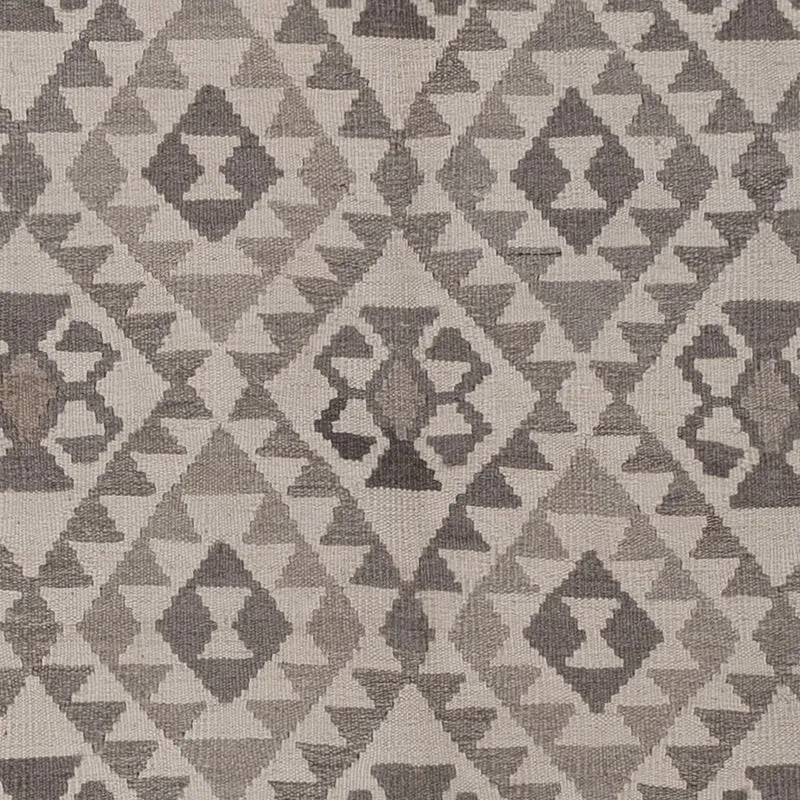 Kelim Maimene Teppich 206x297cm - hellgrau