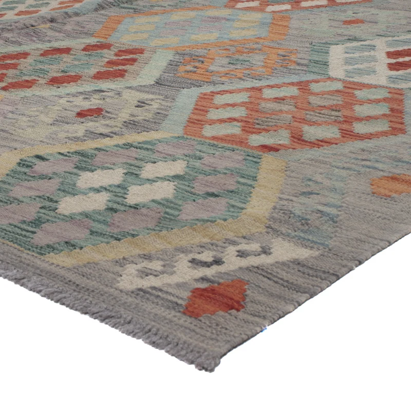 Kelim Maimene Teppich 205x299cm - mehrfarbig