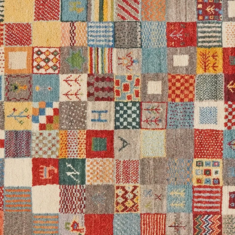 Gabbeh Sonnat · Handgeknüpft – Bunt, 170x81 cm