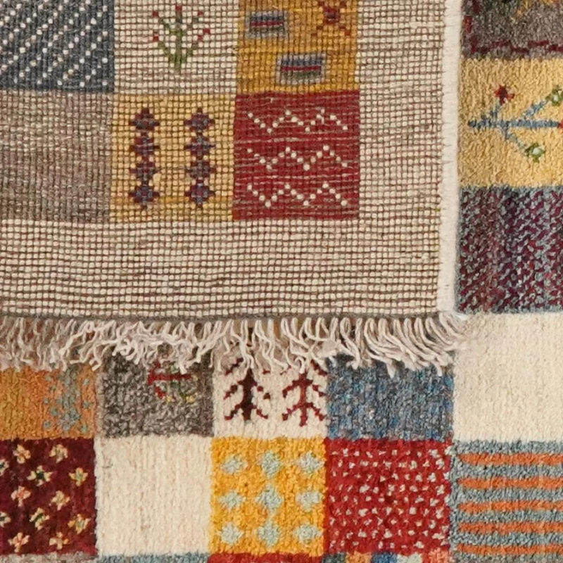 Gabbeh Sonnat · Handgeknüpft – Bunt, 170x81 cm