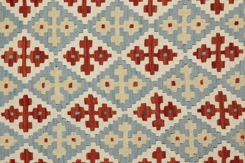 Kelim Gashgai · Handgewebt – Blau, 173x132 cm