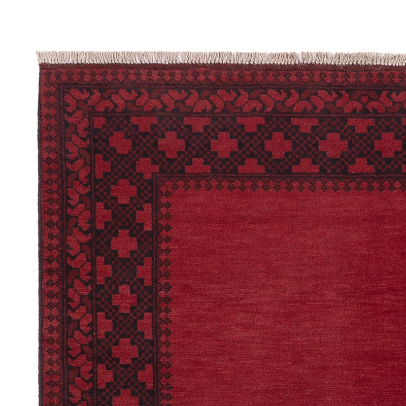 Afghan Teppich - Filpa - 150 x 200 cm - rot