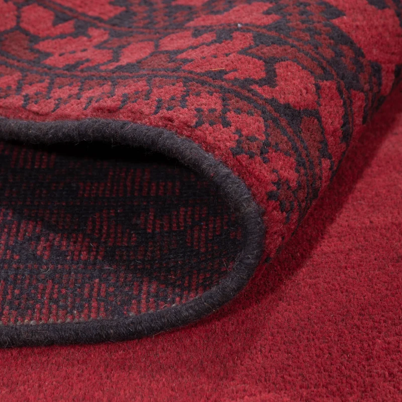 Afghan Teppich - Filpa - 150 x 200 cm - rot
