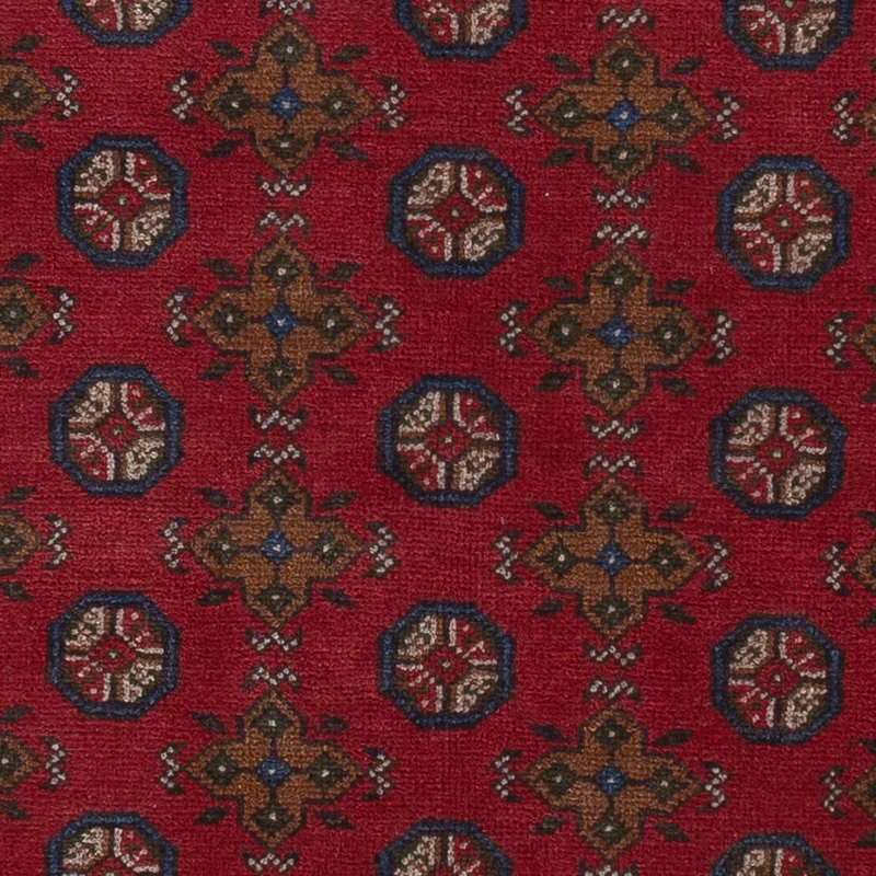 Afghan Teppich - Filpa - 152 x 196 cm - dunkelrot