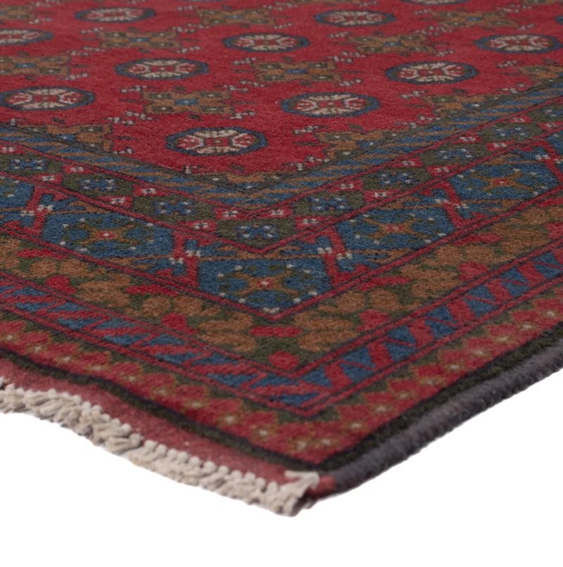 Afghan Teppich - Filpa - 152 x 196 cm - dunkelrot