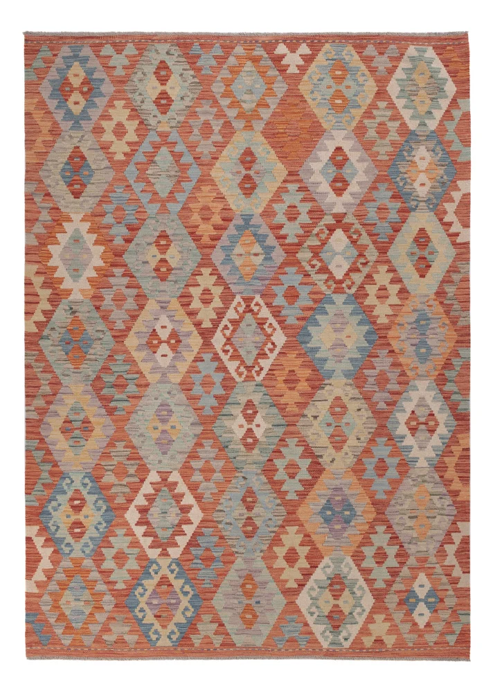 Kelim Maimene Teppich 180x245cm - mehrfarbig