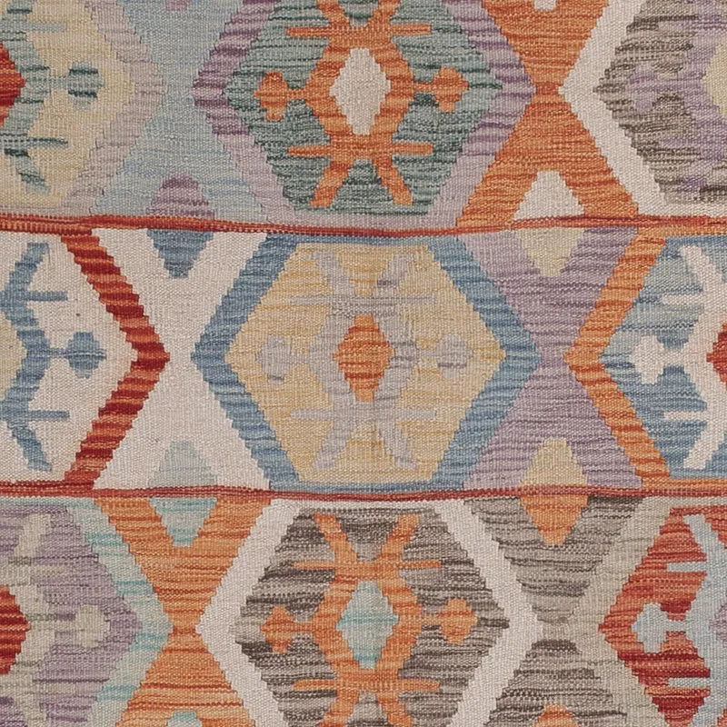 Kelim Maimene Teppich 180x249cm - mehrfarbig