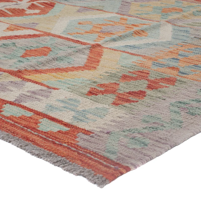 Kelim Maimene Teppich 180x249cm - mehrfarbig