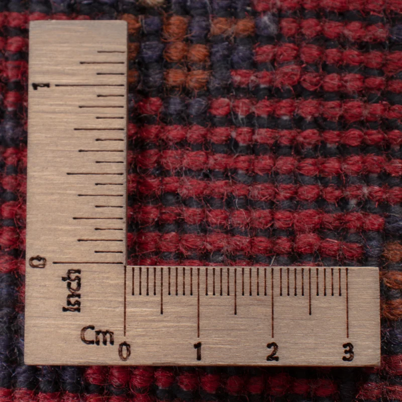 Läufer Afghan - Kunduz - 79 x 295 cm - dunkelrot