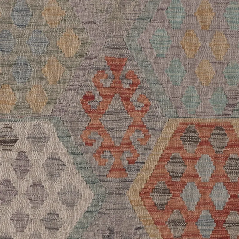 Kelim Maimene Teppich 203x286cm - mehrfarbig