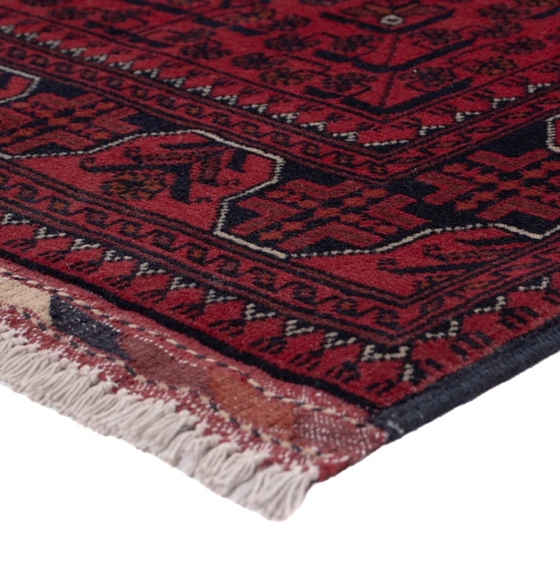 Khal Mohammadi Teppich 80x292cm - Orientteppich - dunkelrot