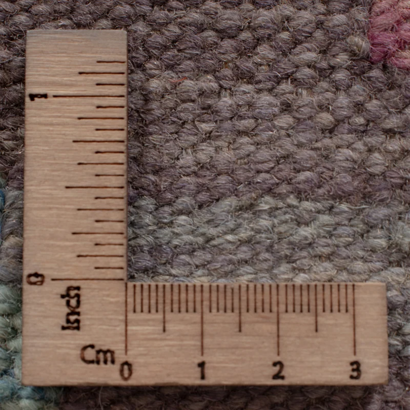 Kelim Maimene Teppich 77x295cm - mehrfarbig