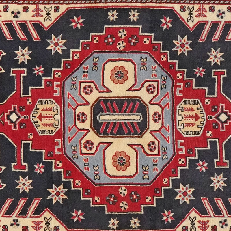Kordibaf · Handgeknüpft – Blau, 200x123 cm
