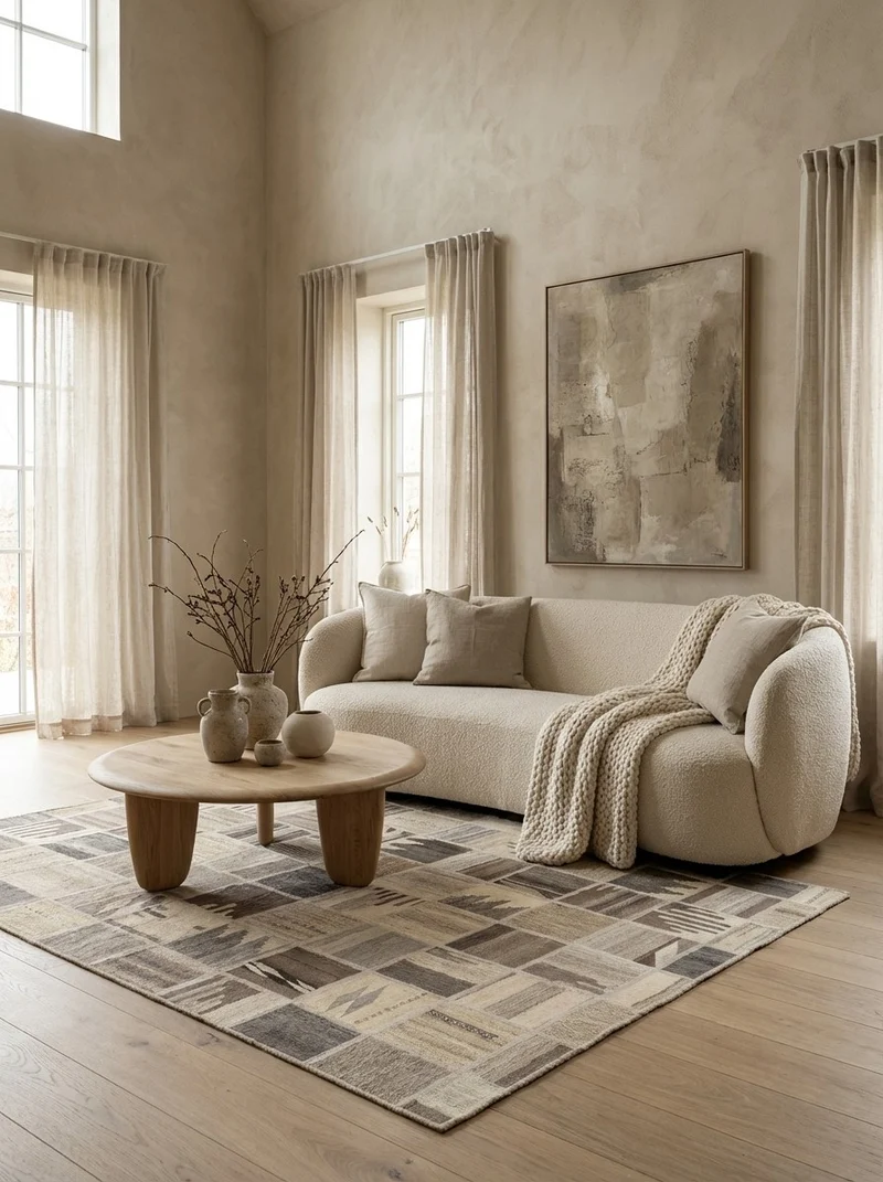 Kelim Tekkeh · Handgewebt – Beige, 200x150 cm