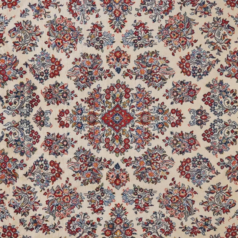 Sarough · Handgeknüpft – Beige, 340x260 cm
