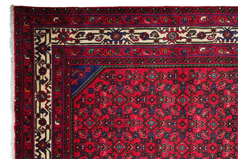 Indjelass · Handgeknüpft – Rot, 301x207 cm
