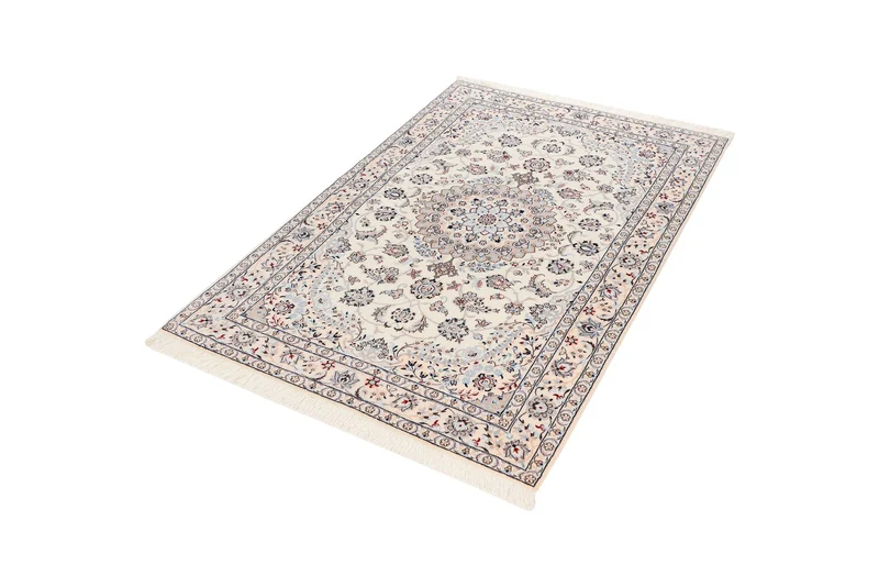 Nain 6La · Handgeknüpft – Beige, 158x105 cm