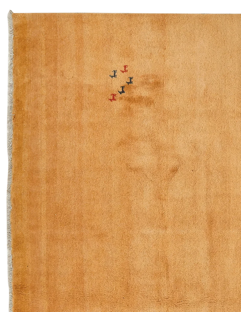 Gabbeh · Handgeknüpft – Gelb, 338x282 cm