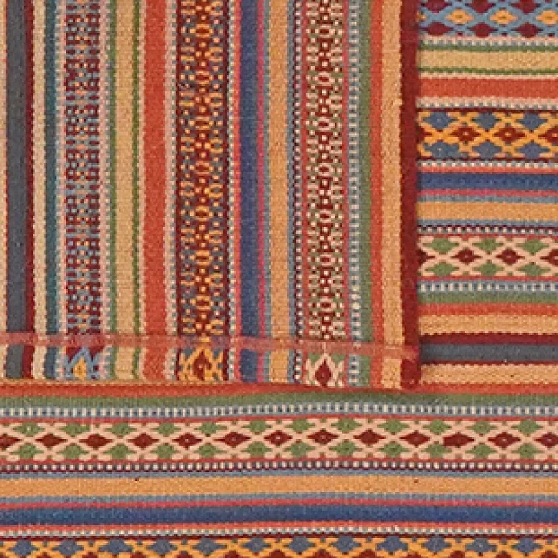 Kelim Djadjim · Handgewebt – Bunt, 103x101 cm