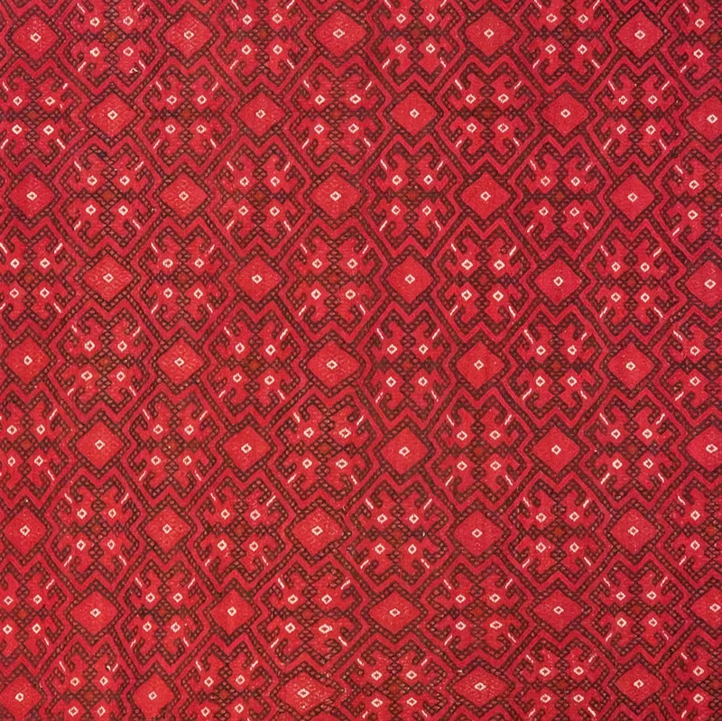 Kelim Turkman · Handgewebt – Rot, 337x225 cm