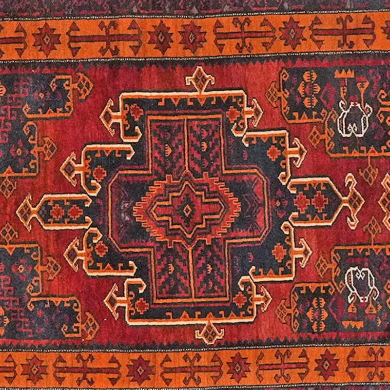 Kordibaf · Handgeknüpft – Rot, 322x176 cm