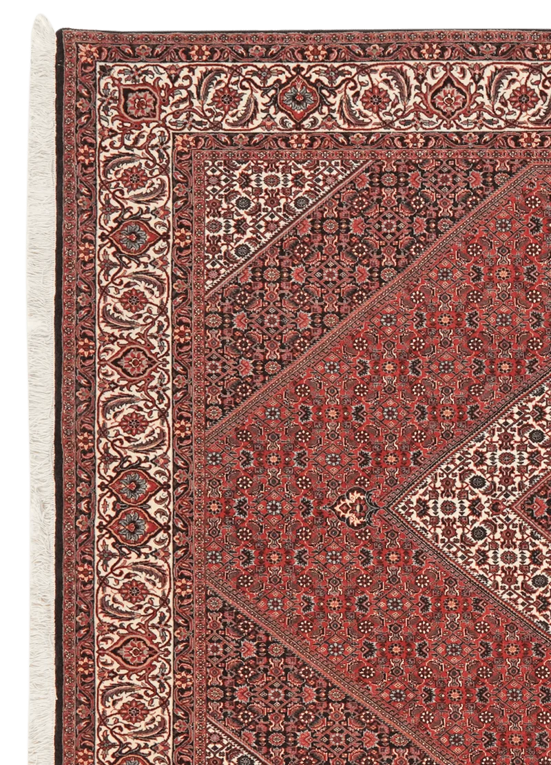 Bidjar Bookan · Handgeknüpft – Rot, 250x203 cm